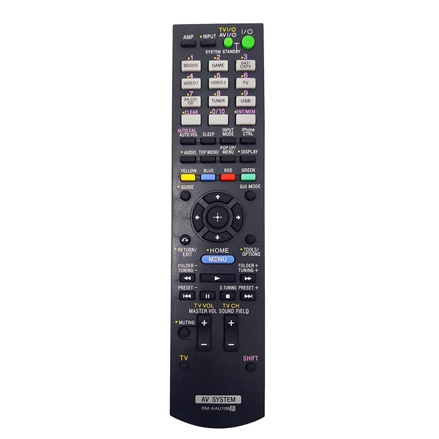RM-AAU106 AV Receiver Remote Control for Sony STR-DH730 STR-DH830 STR-DH720 STR-DH720HP