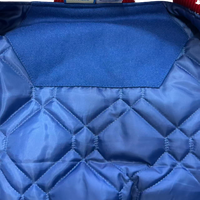 Veste de pilote en laine de haute qualité, design personnalisé, équipe, club, baseball, jersey, veste universitaire, unisexe, automne, respirante