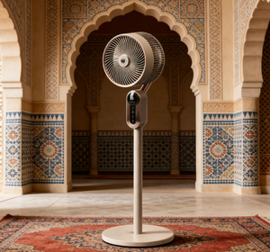 Ventilateur de refroidissement silencieux avec télécommande et minuterie 7H pour chambre, hôtel et usage extérieur - Product Image 2