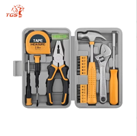 Kit d'outils à main TGS, kit d'outils de réparation multifonction, clé hexagonale, tournevis, pinces, boîte à outils portable, OEM
