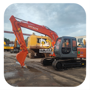 Excavadora Hitachi ex120 de Alta Calidad con Motor Isuzu 4BG1T, Excavadora Mediana de 12 Toneladas, Capacidad de Cucharón de 0.55m³, Bajo Precio, zx120 zx130 - Product Image 1