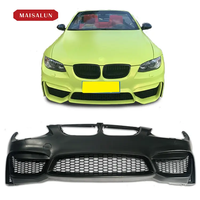 Aksesoris Mobil ABS Bumper Gaya M3 M4 untuk BMW Seri 3 F30 F35 E90 E92 2006-2017 Kit Konversi Upgrade Bumper Depan Mobil