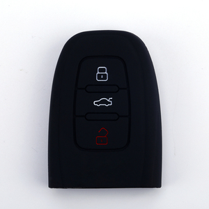Couverture de porte-clés de voiture en silicone à 3 boutons antidérapante personnalisée en Offre Spéciale pour accessoires de clé de <span class=keywords><strong>prix</strong></span> usine A6L - Product Image 1