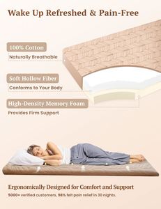 Wholesale Japanese Floor Mattress Futon Mattress Queen Size Thicken <b>Roll</b> up Tatami <b>Mat</b> Topper Foldable Floor Bed Mattress - Product Image 6