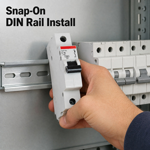 Miniature Circuit <strong>Breaker</strong> MCB 1P 2P 3P 4P 6A-63A C Curve AC 230/400V 4.5kA DIN Rail Overload Short Circuit Protection CE RoHS - Product Image 4