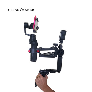 Brazo estabilizador de sujeción de cardán con mango doble de resorte de eje Z para ZHIYUN Smooth4 D JI Osmo2 <span class=keywords><strong>Mini</strong></span>-<span class=keywords><strong>mi</strong></span> OSMO cardán estabilizador - Product Image 2