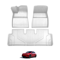 Tapis de sol de voiture 3D en TPE, design de luxe, nouveau modèle 2026, vente chaude, faible MOQ, logo personnalisé, pour Tesla Model 3