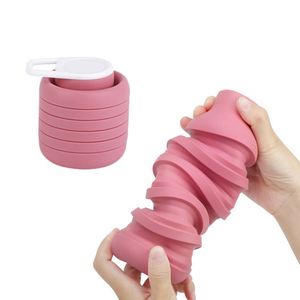 2026 Foldable Silicone Collapsible Sports Water Bottle in China for Outdoor Travel <b>Cycling</b> - Product Image 2