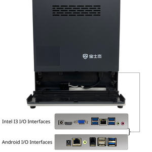 24 heures sur 24, dépanneur tout-<span class=keywords><strong>en</strong></span>-un, système de point de vente à double écran tactile, machine d'auto-contrôle <span class=keywords><strong>avec</strong></span> lecteur de codes à barres - Product Image 6