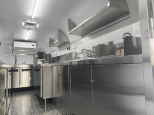 Etodevice - Remolque de Comida Rápida Chino, Nuevos Carritos Móviles para Venta Ambulante de Helados, Panadería y Restaurante, Equipados con Cocina Completa - Product Image 6