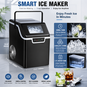 New Style in Stock Portable <b>Ice</b> <b>Maker</b> Machine Automatic Household Mini Home <b>Ice</b> <b>Maker</b> <b>Ice</b> Making Machine With Portable Fast <b>Ice</b> - Product Image 5