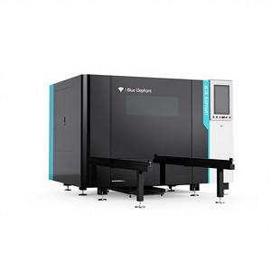 Découpeuse laser compacte 1313Q, machine de découpe laser à fibre avec table de travail mobile pour l'industrie des composants de précision - Product Image 1