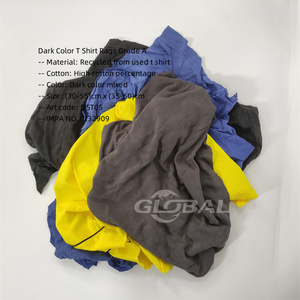 Stracci di cotone alla rinfusa 10KG 25KG balla riutilizzabile tessuto di cotone scarti t Shirt stracci di cotone stracci <span class=keywords><strong>per</strong></span> l'industria del Maine - Product Image 2