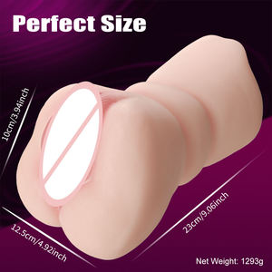 Nouvelle Coupe Masturbatrice 3-en-1 pour Homme, Jouet Sexuel Réaliste Vagin pour Hommes, Masseur Sexuel pour Hommes, Jouets Sexuels en <span class=keywords><strong>Latex</strong></span> pour Adultes - Product Image 6