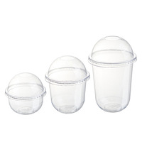 Bobo Cup 360 90mm Vaso de plástico desechable en forma de U para pastel Hielo Polvo Frutas Cortar Grasa-Vaso multiusos