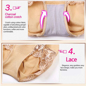 Pantalones cortos moldeadores de cintura alta personalizados al por mayor, <span class=keywords><strong>bragas</strong></span> adelgazantes para controlar la barriga y levantar los glúteos para mujer - Product Image 6