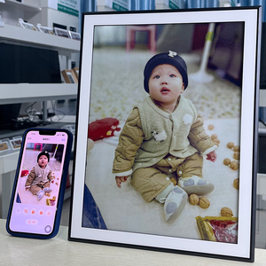 กรอบรูปดิจิตอล E Ink Spectra 6 ขนาด 13.3 นิ้ว ใช้ตกแต่งบ้าน ห้องนั่งเล่น 178 °   มุมมองภาพ, อัปเดตได้ 5000 ครั้ง, ใช้พลังงานต่ำในโหมดสแตนด์บาย - Product Image 5