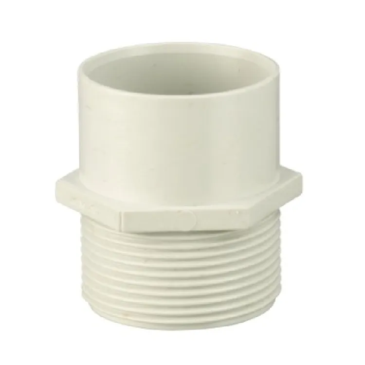 Chinese products PVC AS/NZS1260 Standard DWV Fittings Connector Male Iron