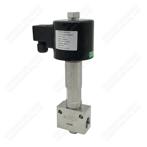 -Válvula solenoide criogénica de temperatura muy baja de 196 grados para nitrógeno líquido LN2 oxígeno líquido O2 dióxido de carbono líquido LCO2 - Product Image 3