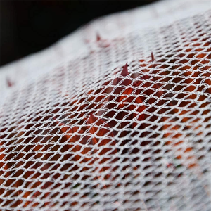 Filet anti-oiseaux blanc sans nœuds pour la protection des myrtilles, en maille HDPE stabilisée aux UV - Product Image 5