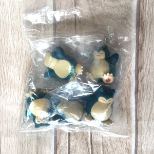 MR Hot Sa, Juego de 5 Figuras de Acción de Pokémon, Snorlax de PVC, Mini Figura de 3.5 cm, Juguete de Dibujos Animados para Decoración de Pasteles, Juguete de Anime Pokémon - Product Image 6