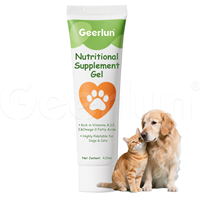 Gel de vitamines oméga pour animaux de compagnie de marque personnalisée, maintient un cartilage sain, améliore le confort des articulations, complément nutritionnel pour chats et chiens