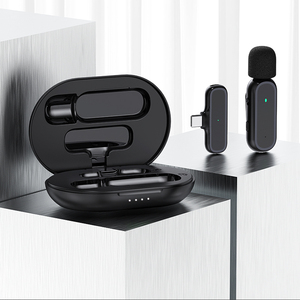 Micrófono Lavalier Inalámbrico K60, Mini Micrófono de Solapa con Estuche de Carga, Cancelación de Ruido, para Transmisiones en Vivo, Vlogs y Grabaciones - Product Image 4