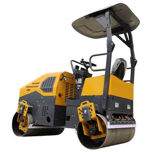 Rodillo Compactador Vibratorio de Doble Tambor con Motor Diésel Changchai de 25Kw y Transmisión Hidráulica - Product Image 4