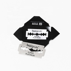 Chất lượng cao thép không gỉ đôi cạnh cạo lưỡi phổ biến tóc Remover dao cạo với lưỡi thép không gỉ được thiết kế trong Thụy Điển - Product Image 6