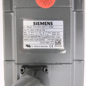 Motor Servo AC Siemens 1FK7042-5AF71-1EB0, Motor de Control de Movimiento de Funcionamiento Suave Original de Siemens, Motor Servo CNC - Product Image 4