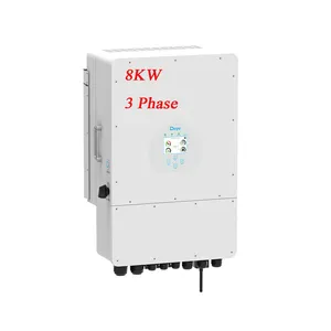 EU Stock 8KW Deye Hybrid 2 MPPT Solar Inverter SUN-8K-SG04LP3-EU Output Three Phase DC/AC Inverter 230V