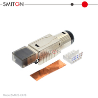 CAT6 CAT7 CAT8 RJ45 8P8C Keystone Jack Toolless