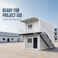 Maisons mobiles conteneurs, maisons préfabriquées, maisons modulaires, finitions intérieures, panneaux sandwich pour chantier, assemblage rapide