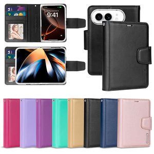 เคสหนัง PU สำหรับ iPhone 18 แบบพับได้ พร้อมช่องใส่บัตรและป้องกันเต็มรูปแบบ - Product Image 2