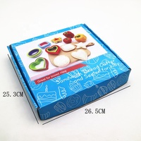 Ensemble de découpeurs et scelleurs de sandwichs, moules à pain grillé pour enfants, formes papillon, licorne, lapin, moule à biscuits