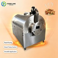 Veilige deur, gebruiksvriendelijke, hoogproductieve bakmachine voor kleine voedingsfabrieken, geschikt voor diverse categorieën gebakken snacks.