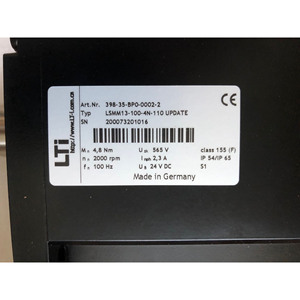 Moteur LUST LSMM13-100-4N-110 - Product Image 2