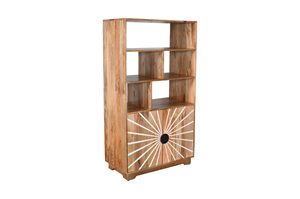Étagère en bois de qualité export pour bureau et bibliothèque – Mobilier en bois haut de gamme pour bureau à domicile, salle d'étude, bibliothèque, hôtel - Product Image 3