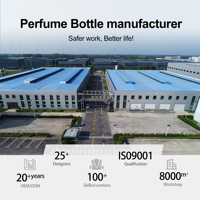 Boîte à parfum en cuir personnalisée de qualité supérieure, boîte cadeau rigide vintage pour parfum, étui de voyage portable, étui cosmétique en similicuir