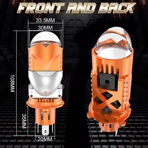 เลนส์โปรเจคเตอร์ H4 Mini LED ชิป 5570 CSP ไฟสูง-ต่ำ สำหรับรถยนต์ ไฟตัดหมอก หลอดไฟขับขี่ 200W 6000K อุปกรณ์ตกแต่งรถยนต์อเนกประสงค์ - Product Image 6