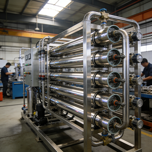 Sistema de Tratamiento de Agua Pura Eficiente EDI que Combina Tecnología de Electrodiálisis e Intercambio Iónico - Product Image 1