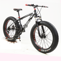 VTT Neuf Tout Suspendu 21 Vitesses 26 Pouces, Vélo des Neiges avec Gros Pneus Large Pour Vente en Gros