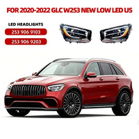 Phares LED blancs haute visibilité 2479063600 2539062001 2539061401 GLA/GLB/GLC Spécifications US W247/W253 pour Mercedes 2015-2023