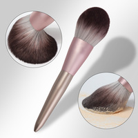 Ensemble de pinceaux de maquillage synthétiques vegan professionnels de haute qualité, 9 pièces, logo personnalisé, manche en bois, outils de maquillage pour le visage, pour le correcteur