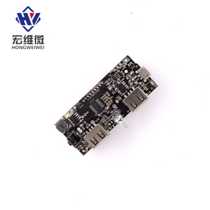 Módulo de Banco de Energía Micro Hongwei con Doble Salida USB, Pantalla Digital y Placa de Carga con Protección para Baterías de Litio 18650 - Product Image 3