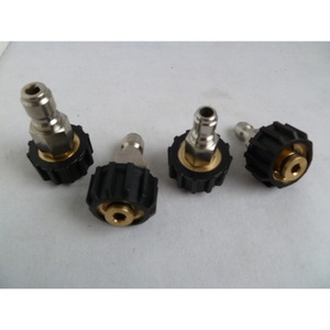 Yongxin High Pressure <b>Washer</b> Quick Connector 3/8 And 1/4 Copper Stainless Steel Adjustable For <b>Car</b> Wash Shop - Product Image 4