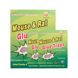 Сильный клейкий картон с предварительно наживкой для мыши, ловушка для клея, липкая ловушка для мыши и крыс