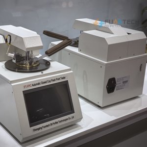 China FT-FPC-serie transformatorolie gesloten beker vlampunttester standaard ASTM-D93 - Product Image 1