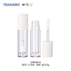 Tubes de gloss à lèvres transparents de 10 ml avec logo personnalisé, applicateur baguette, service OEM/ODM, vente en gros de flacons vides pour huile à lèvres - Product Image 3