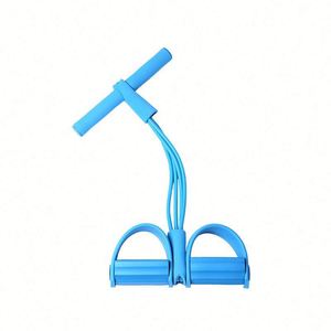 Bande de Résistance Élastique Multifonctionnelle à 6 Tubes pour Yoga, 30 lb, en TPR/TPE, Antidérapante et Durable, pour Entraînement de Fitness et Tension des Jambes - Product Image 3